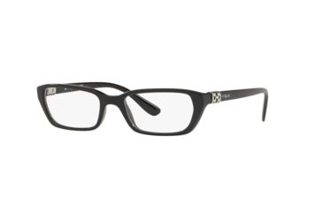 Image of Vogue VO5241B Progressive Prescription Eyeglasses W44-50 - Black Frame