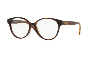 Image of Vogue VO5244F Progressive Prescription Eyeglasses, 52mm, Dark Havana, VO5244F-W656-52-PRO