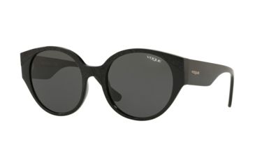 Image of Vogue VO5245S Bifocal Prescription Sunglasses, 53mm, Black, VO5245S-W44-87-53-BI