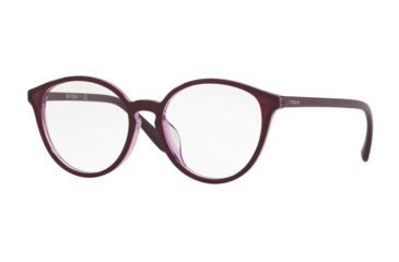 Image of Vogue VO5254F Eyeglass Frames 2084-53 - Top Purple/Transparent Purple