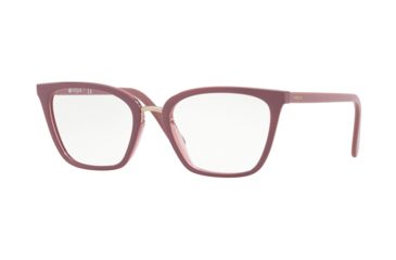 Image of Vogue VO5260 Prescription Eyeglasses, 51mm, Top Antique Pink/Pink Transp, VO5260-2554-51-SV