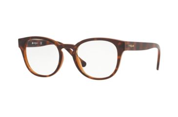 Image of Vogue VO5272 Eyeglass Frames 2386-49 - Top Dark Havana/Light Brown