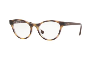 Image of Vogue VO5274B Eyeglass Frames 1916-49 - Top Light Havana/Transparent