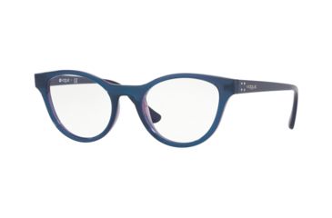 Image of Vogue VO5274B Eyeglass Frames 2633-49 - Transp Blue/Transp Light Viole