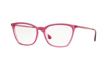 Image of Vogue VO5277 Prescription Eyeglasses, 51mm, Top Transp Red/Crystal, VO5277-2733-51-SV