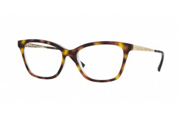 Image of Vogue VO5285 Eyeglass Frames 1916-51 - Top Havana/Transparent