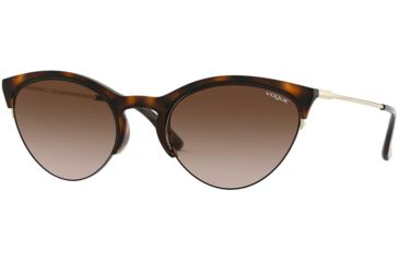 Image of Vogue VO5287S Sunglasses 238613-54 - , Brown Gradient Lenses