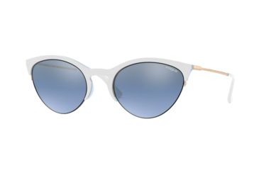 Image of Vogue VO5287S Sunglasses 27577C-54 - , Light Blue Mirror Silver Grad Lenses