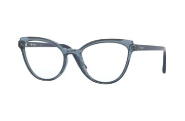 Image of Vogue VO5291 Eyeglass Frames 2764-51 - Transparent Blue/Blue