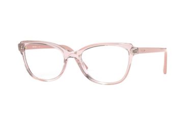 Image of Vogue VO5292 Progressive Prescription Eyeglasses, 51mm, Transparent Pink/Pink, VO5292-2763-51-PRO