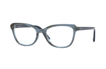 Image of Vogue VO5292 Progressive Prescription Eyeglasses, 51mm, Transparent Blue/Blue, VO5292-2764-51-PRO
