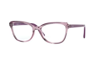Image of Vogue VO5292 Progressive Prescription Eyeglasses, 51mm, Transparent Violet/Violet, VO5292-2765-51-PRO