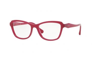 Image of Vogue WAVED TEMPLE VO2957 Single Vision Prescription Eyeglasses 2309-53 - Opal Cyclamen Frame