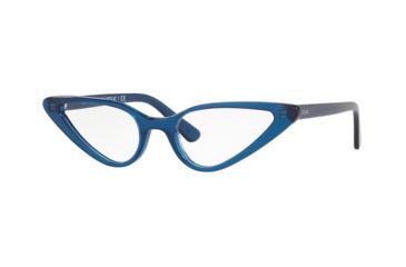 Image of Vogue YOLA VO5281 Prescription Eyeglasses, 51mm, Transparent Dark Blue, VO5281-2065-51-SV