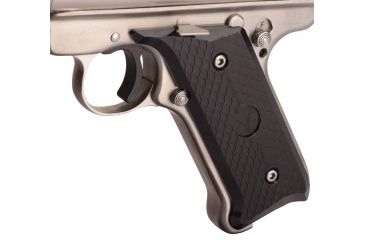 Image of Volquartsen Firearms Aluminum Grips for MKIII, Black VC3AG-B