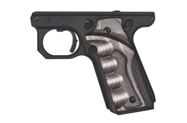 Image of Volquartsen Firearms 1911 Panel Grips w/Finger Grooves, Gray, VC3PG-G