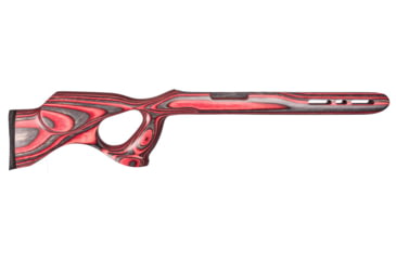 Image of Volquartsen Firearms A-10 Ambi Thumbhole Stock Ruger 10/22, Red, VFAT-R