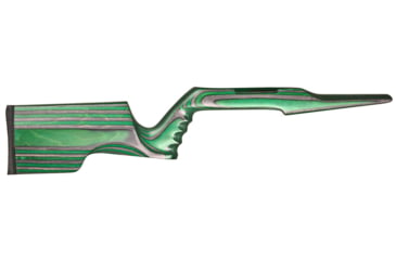 Image of Volquartsen Firearms AS-1 Laminated Ambi Stock, 10/22 Magnum, Green, VCAS-0012