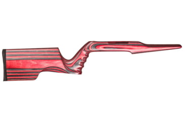 Image of Volquartsen Firearms AS-1 Laminated Ambi Stock, 10/22 Magnum, Red, VCAS-0011