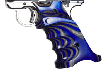 Image of Volquartsen Firearms Laminated Grips for MK IV, Right Handed, Blue, VCTRG-4-BL-R