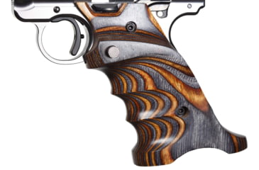 Image of Volquartsen Firearms Laminated Grips for MK IV, Right Handed, Brown/Gray, VCTRG-4-BG-R