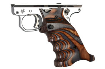 Image of Volquartsen Firearms Laminated Wood Pistol Grips for MKIII, Brown/Gray, Right-Handed, VC3TRG-BG
