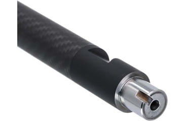 Image of Volquartsen Firearms Lightweight Carbon Fiber Barrel, Ruger 10/22, 1-16 Twist, 1/2 x 28 Non-Threaded, Black Ends, VF10LCF-BE