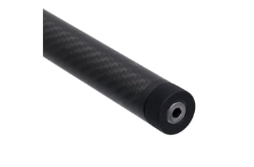 Image of Volquartsen Firearms Lightweight Carbon Fiber Barrel, Ruger 10/22, 1-16 Twist, 1/2 x 28 Threaded, Black Ends, VF10LCF-CT-BE