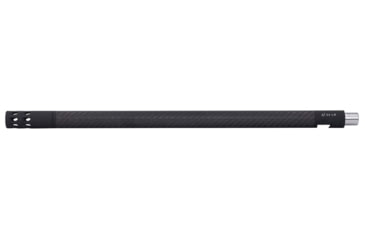 Image of Volquartsen Firearms Lightweight Carbon Fiber Barrel, Ruger 10/22, 1-16 Twist, 1/2 x 28 Threads, Black Ends/Stainless, VF10LCF-FBC-B