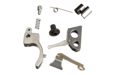 Image of Volquartsen Firearms Ruger Mark II Accurizing Kit, Curved, 2.25 lb, Stainless, Silver, VC2AK-S-ST