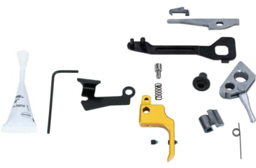 Image of Volquartsen Firearms Ruger Mark III Pistol Competition Kit, Flat, 2.25 lb, Gold, VC2PCK-0008