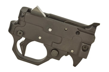 Image of Volquartsen Firearms TGS Trigger Group, Summit, 1.75lb Pull, Curved, 6061-T6, Black, VCTGS-B