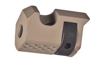 Image of Volquartsen Firearms V-Cut Single-port Compensator for LLV-4, Ruger, Flat Dark Earth, VC4CL-FDE