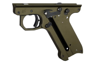 Image of Volquartsen Firearms VC Target Frame, MKIII Style, Anodized Aluminum, OD Green, VC3NF-G