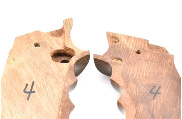 Image of Volquartsen Firearms Laminated Grips for MK IV, Right Handed, Brown, VCTRG-4-B-R