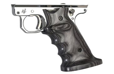 Image of Volquartsen Firearms Laminated Wood Pistol Grips for MKII, Gray, Left-Handed, VC2TLG-G