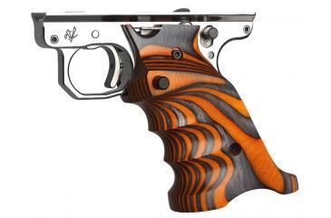 Image of Volquartsen Firearms Laminated Wood Pistol Grips for MKIII, Orange, Right-Handed VC3TRG-O