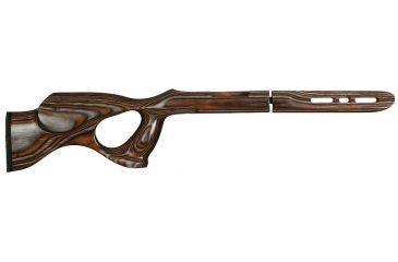 Image of Volquartsen Firearms Thumbhole stock for 10/22 Take-Down, Brown/Gray VCTDTH-BG