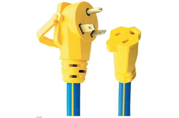 Image of Voltec Industries 30A Male 15A Female Adapter w/ E Zee Grip, 16-00503