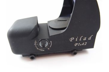 Image of VOMZ Pilade 1x42 Red Dot, Weaver Screw Mount, Black, GSP142