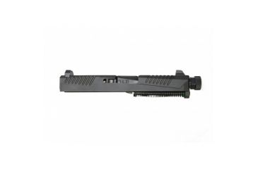 Image of Voodoo Innovations VDI Slide Assembly - Enforcer w/ RMR Cut I Non-Threaded, Black, For Glock 19 FGAV-41027