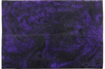 Image of Voodoo Resins Black Hole Resin Slab, 1.95in x 6in x .3in, 2 Pack, Black/Purple Pearl Resin, BKHS-NA01-00