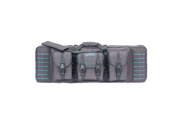 Image of Voodoo Tactical Padded Weapons Cases w/Die Cut MOLLE, 36in, Gray/Teal, 36in, 15-7617161000