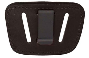 Image of Voodoo Tactical Belt Slide OWB Holster, Universal, Ambi, Black, Medium/Large, 06-8312001035