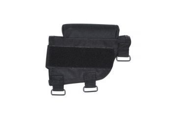 Image of Voodoo Tactical Buttstock Cheek Piece w/Ammo Carrier, Black, 20-9421001000
