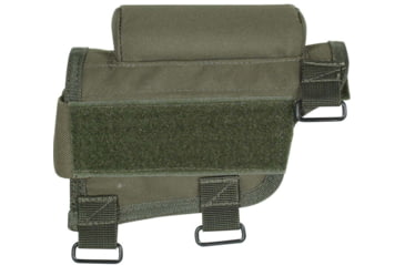 Image of Voodoo Tactical Buttstock Cheek Piece w/Ammo Carrier, OD Green, 20-9421004000