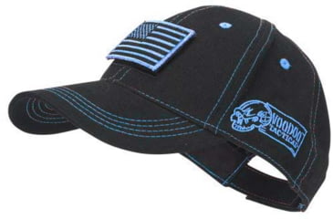 Image of Voodoo Tactical Classic Cap w/ Removable Flag Patch - Mens, Black/Blue, One Size, 20-9352136000