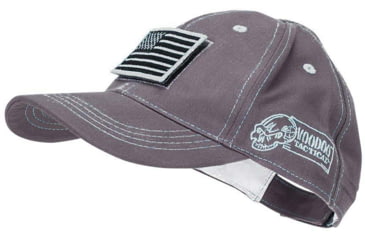 Image of Voodoo Tactical Classic Cap w/ Removable Flag Patch - Mens, Gray/White, One Size, 20-9352154000