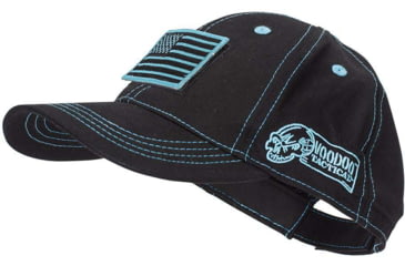 Image of Voodoo Tactical Classic Cap w/ Removable Flag Patch - Women's, Black/Teal, One Size, 20-9352162000