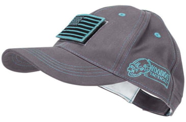Image of Voodoo Tactical Classic Cap w/ Removable Flag Patch - Women's, Gray/Teal, One Size, 20-9352161000